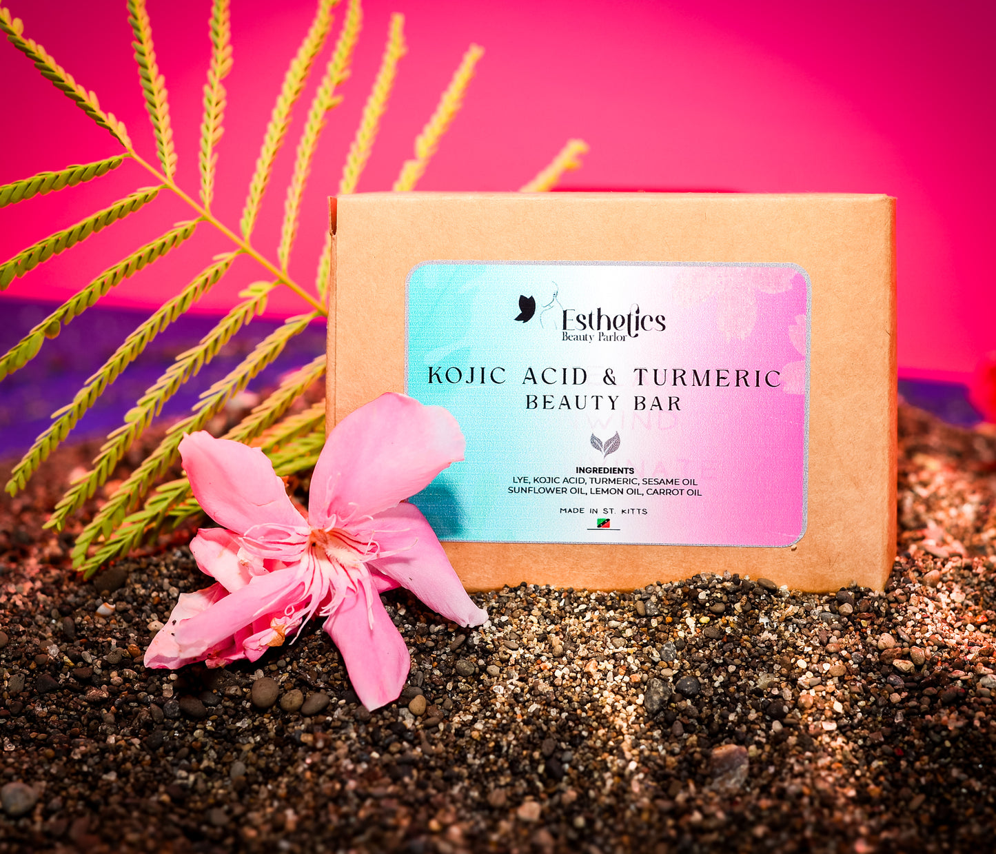 Kojic Acid and Turmeric Beauty Bar