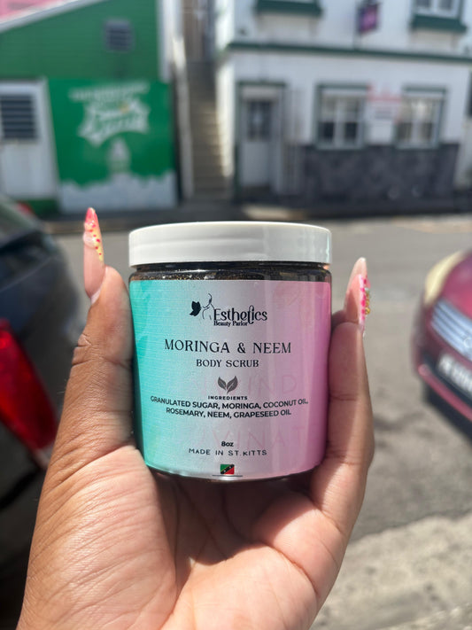 Moringa and Neem Body Scrub