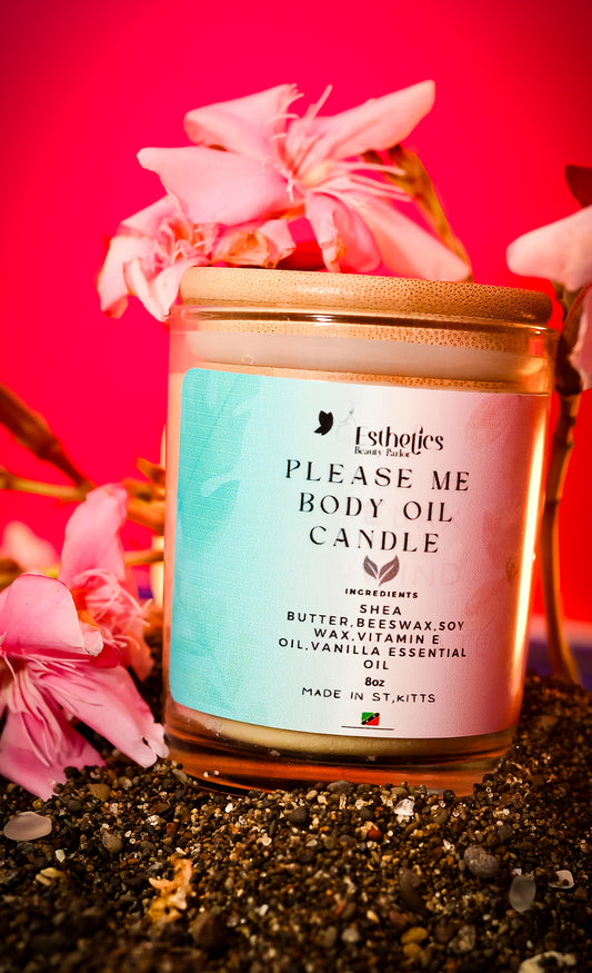 Please Me Body Oil Candle